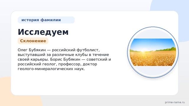 Исследуем происхождение Фамилии Бубякин: от истории до значения и склонения