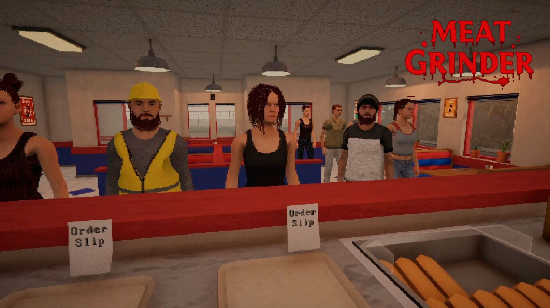 Meat Grinder Hotdog Simulator | Прохождение без комментариев | Симулятор хот-дога для мясорубки