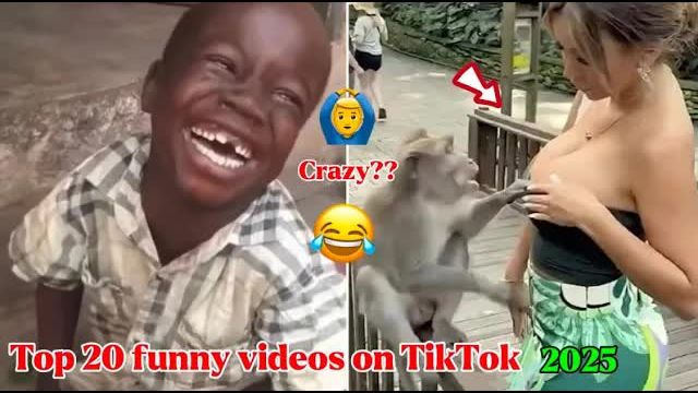 Самые смешные видео TikTok 2026 - Попробуй не засмеяться Часть 28