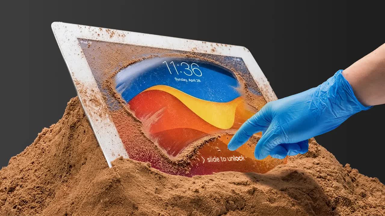 Я очистил грязный но рабочий iPad