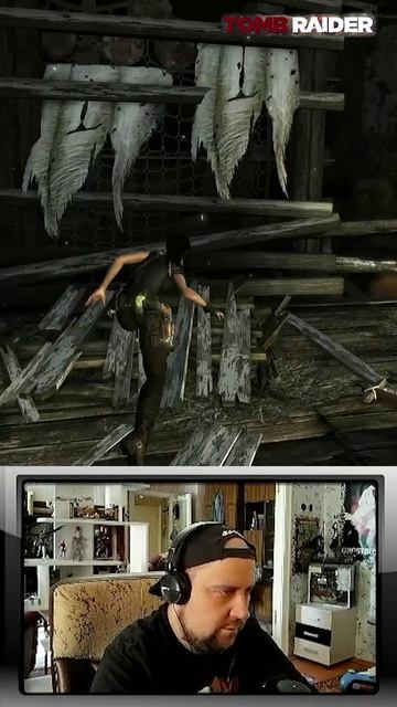 Постоянно что-то происходит игры gaming стрим нарезки tombraider