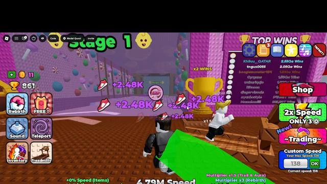 Мы с моим братом прокачались в игре skateboard escape