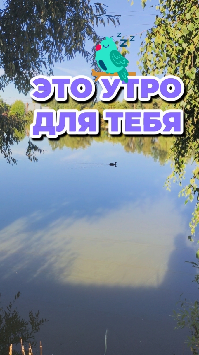Это утро для тебя