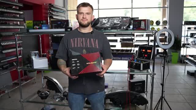 BI-LED модуль МЕРОПА 3 дюйма 12V распаковка и пример света