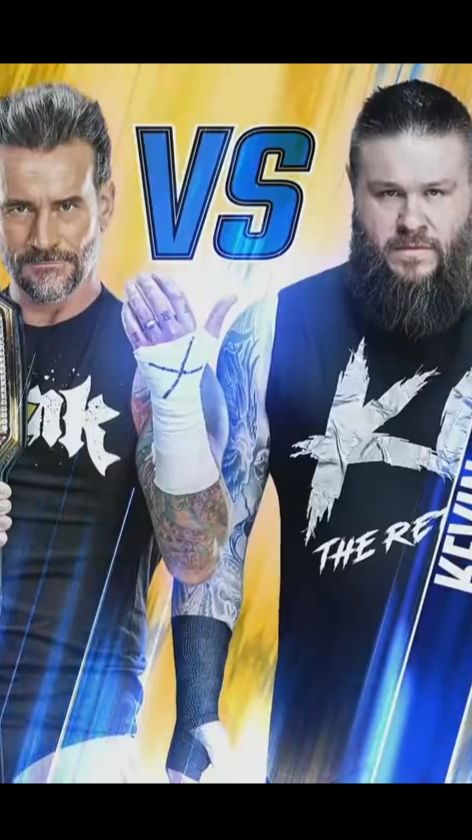 KEVIN OWENS vs CM PUNK. На WWE:Smackdown.