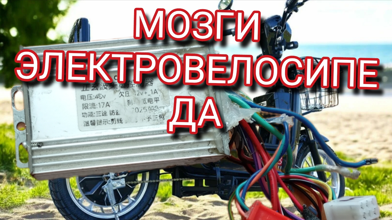 Пару слов об контролере электровелосипеда sk8