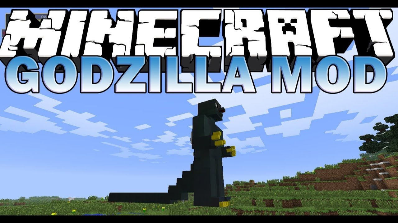 Обзор Модов Minecraft 9! Годзилла Godzilla Mod