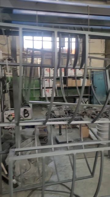 Порошковая покраска велопарковок I Покраска деталий для сада I Полимер I Гомель