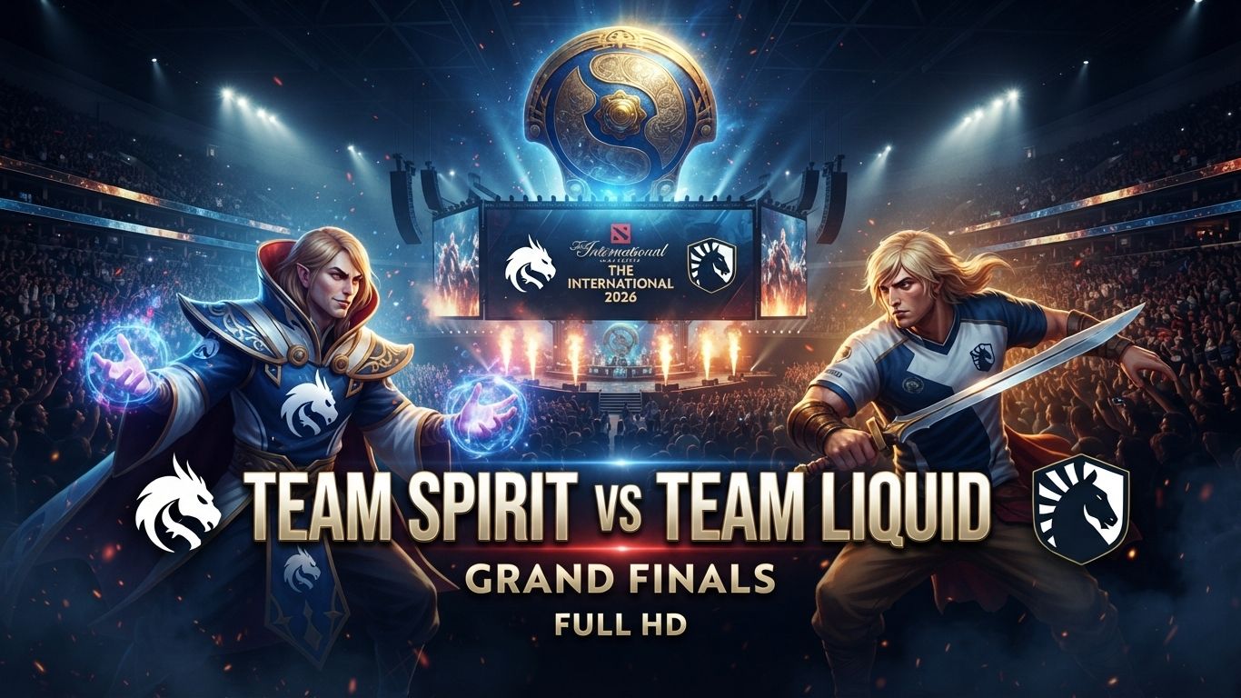 Dota 2 The International 2026 Full HD Team Spirit - Team Liquid