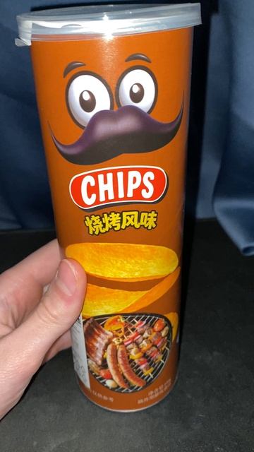 НОВЫЕ КИТАЙСКИЕ ЧИПСЫ В ТУБЕ СО ВКУСОМ БАРБЕКЮ!КАРТОФЕЛЬНЫЕ СНЕКИ CHIPS NINGBO UNION!НИНГБО ЮНИОН