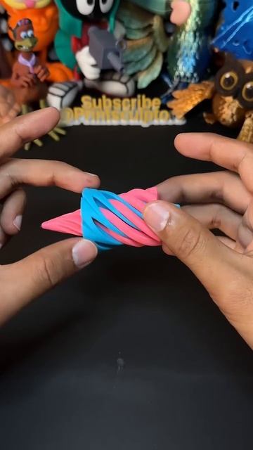 Напечатанный на 3D-принтере невозможный конус для сквозного прохождения.