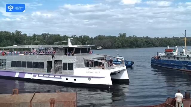 Спуск катамаран в Самаре