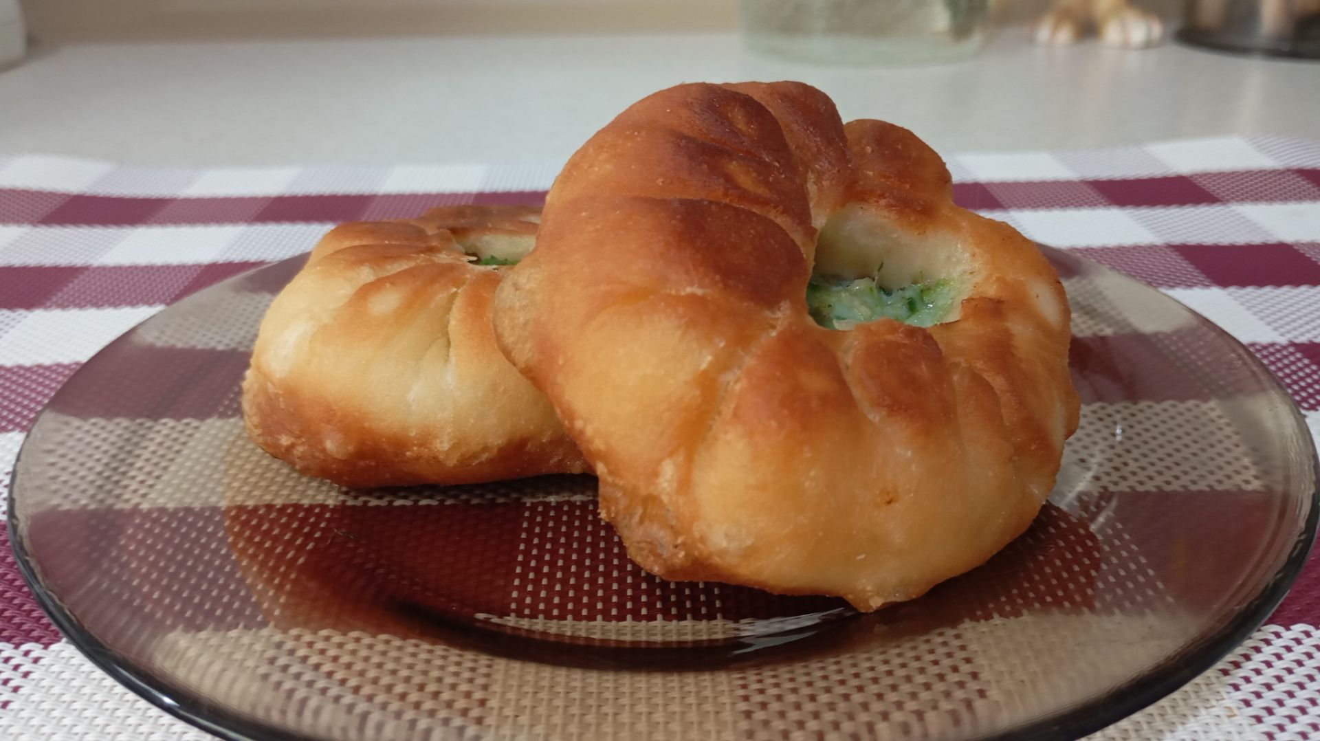 Жареные ПИРОЖКИ с Рыбой и Зелёным луком.