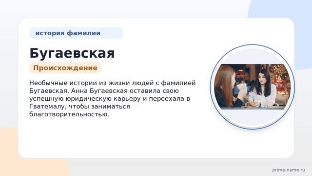 Исследуем происхождение значение и склонение фамилии Бугаевская: интересные факты и история