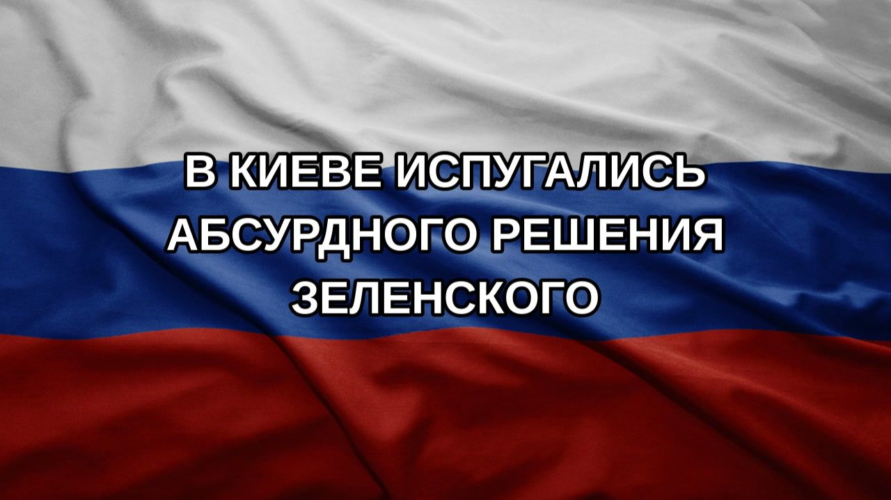 В Киеве испугались абсурдного решения Зеленского