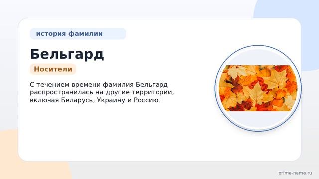 Изучаем происхождение и историю фамилии Бельгард: значение и правильное склонение.