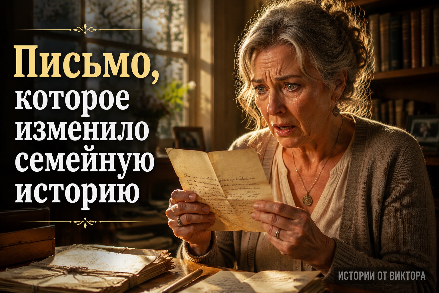 Письмо из прошлого раскрыло тайну моей семьи