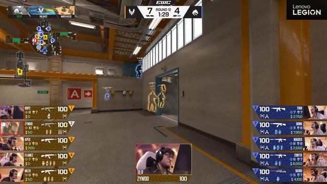 Дуэль Донка и Зайву которая решила всё! Виталити  Vitality vs Спирит  Spirit EWC 2026 CS2