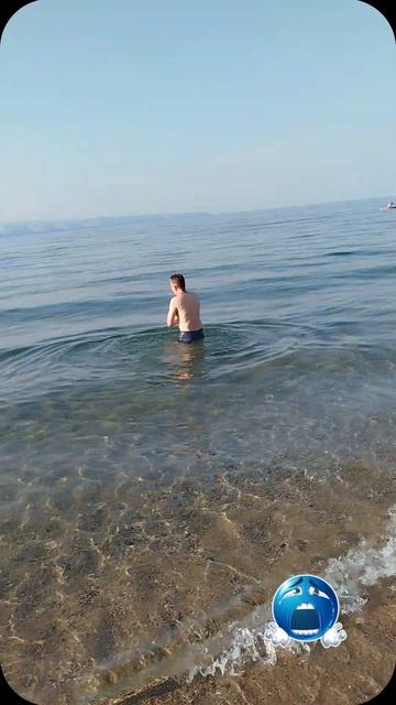 Купание в Байкале
