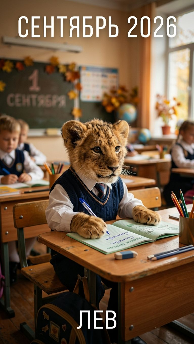 Лев сентябрь 2026