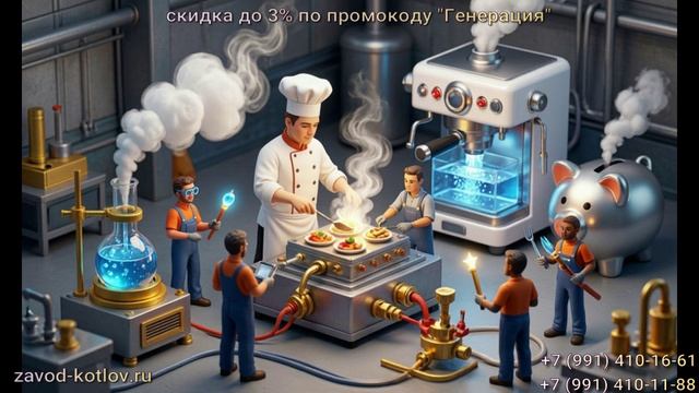 Открываю производство и ремонт парогенераторов