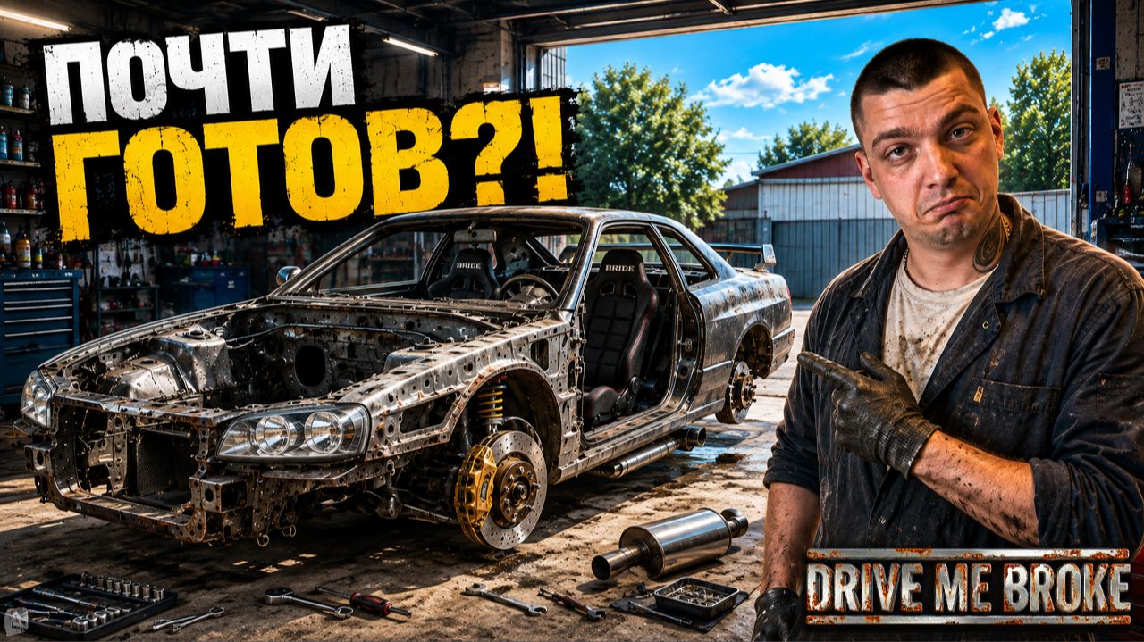 Зарабатываю ЛЮБЫМИ СПОСОБАМИ ради SKYLINE! (Drive Me Broke #2)
