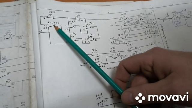 ЭЦ-2 Схема входного светофора