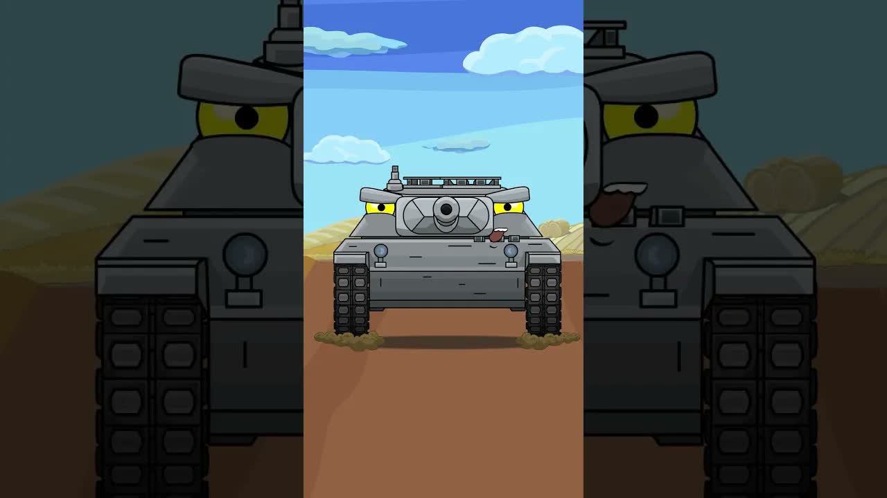 КВ-2 в ЯРОСТИ! shorts homeanimations funny мультик tank