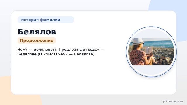 Исследуем происхождение и историю фамилии Белялов: значение и склонение для вашего родословного
