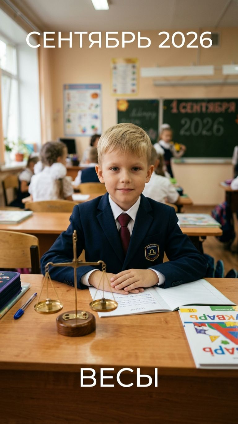 Весы сентябрь 2026