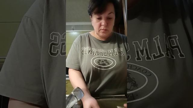 Начистила барабульку на завтра 