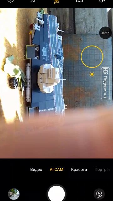 авианосец из lego тонет в реальной жизни 2