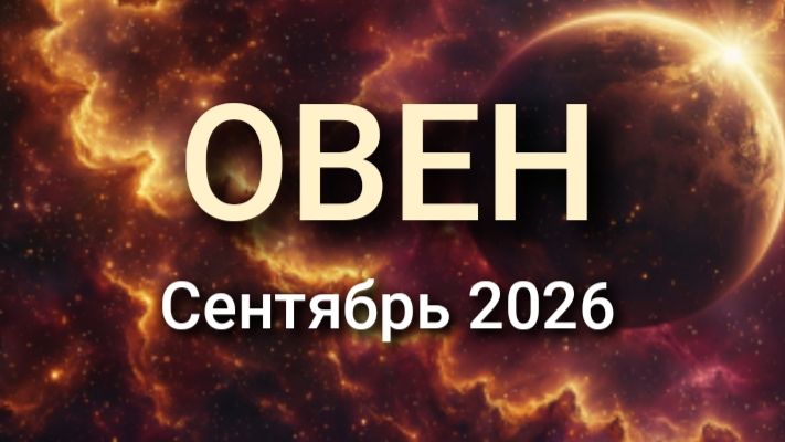 ОВЕН. Будет жарко! Сентябрь 2026