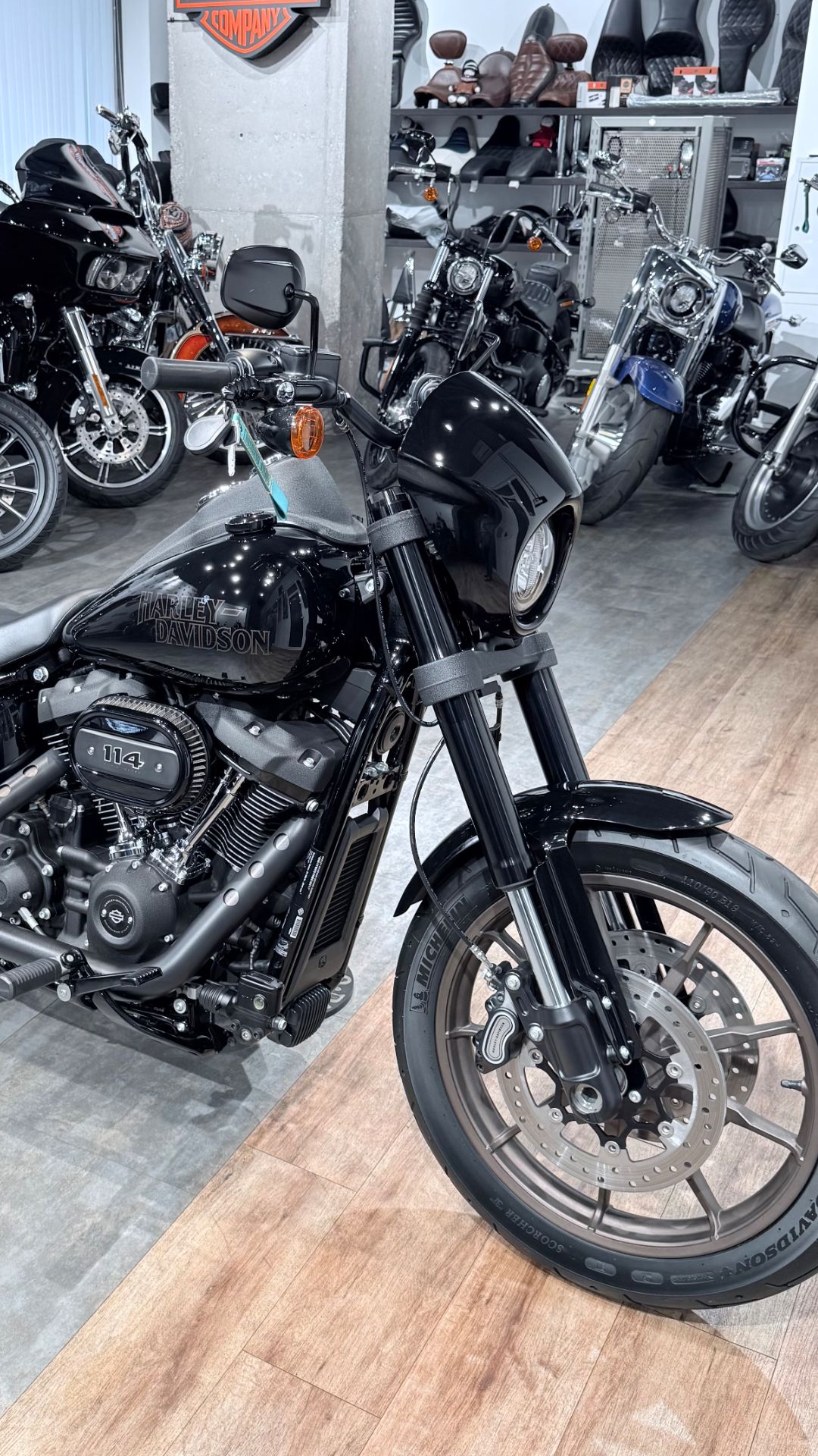 2021 HD Low Rider S 114 Vivid Black 6K VIN 5HD8411