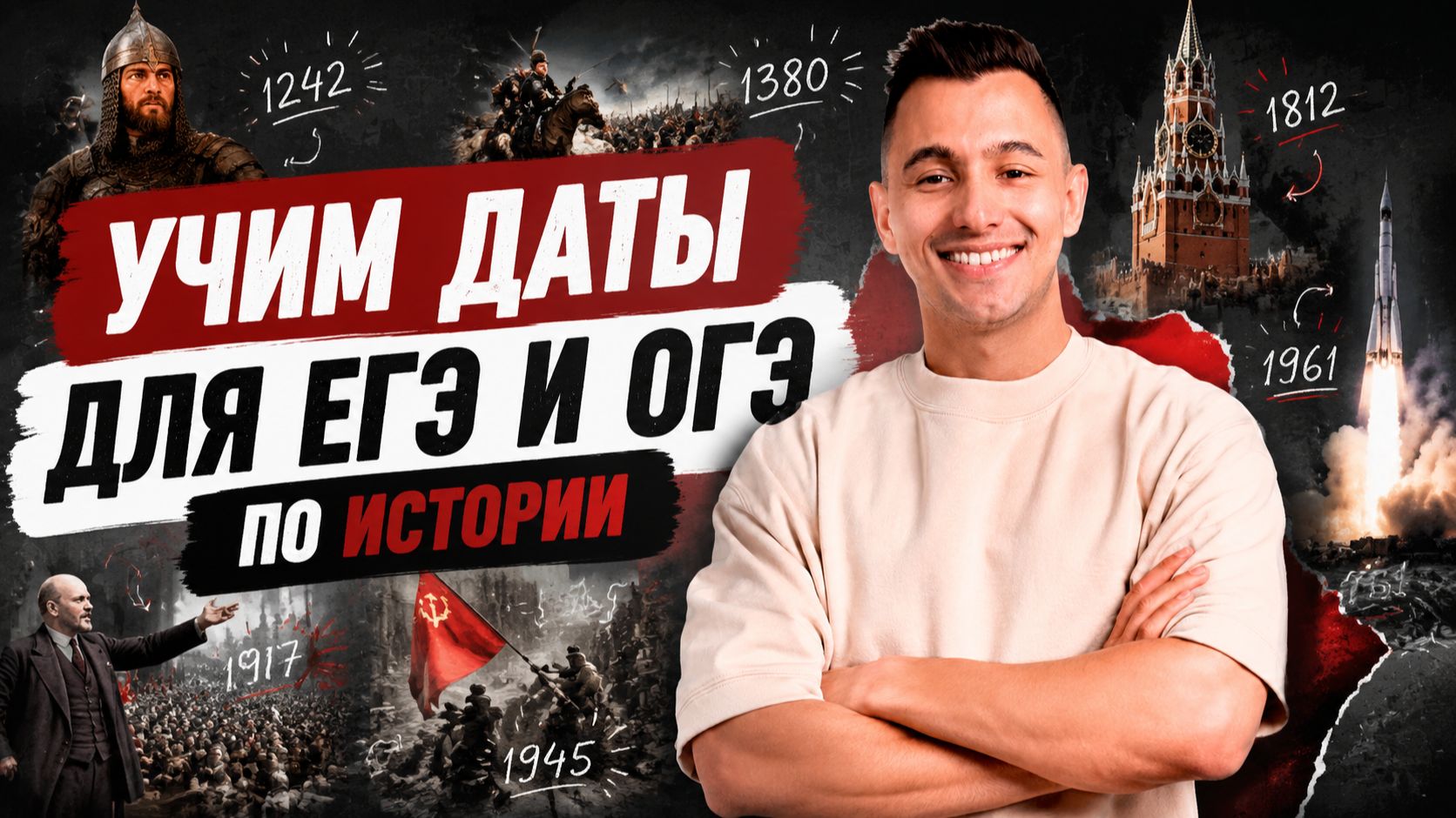 ДАТЫ ДЛЯ ЕГЭ И ОГЭ ПО ИСТОРИИ  ШКОЛА ГЕНЕЗИС