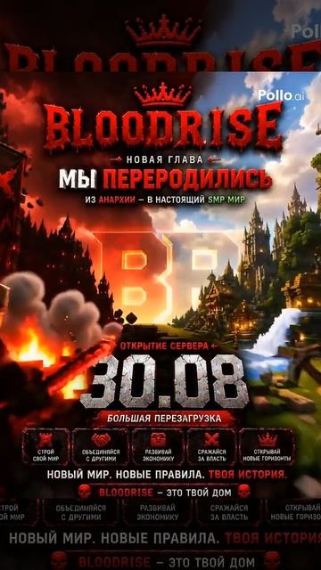 BloodRise  СМП проект открытие 30.08.26 следи за новостями в группе проекта  vk.ru_bloodrisee