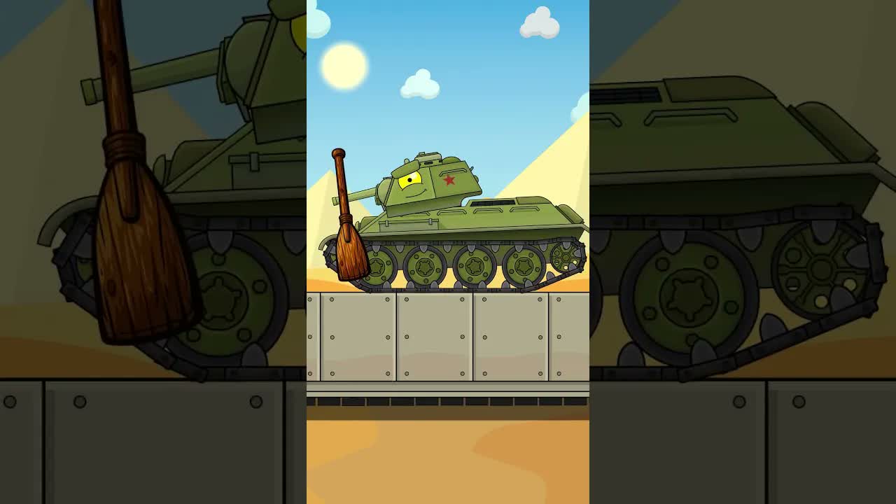 Танки на веслах shorts homeanimations funny мультик tank funny