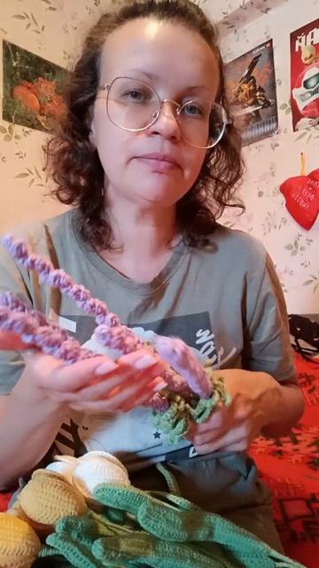 Цветы крючком