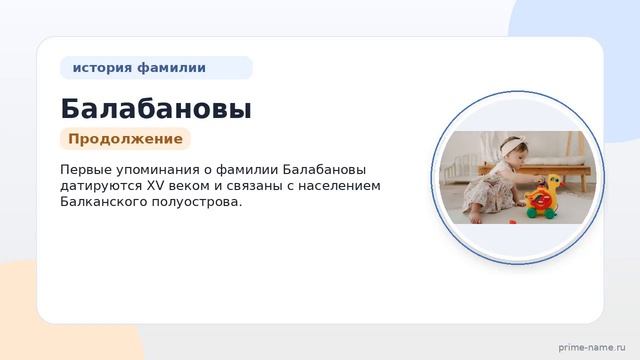 Балабановы: история происхождение и значение фамилии. Узнайте как склонять эту фамилию.