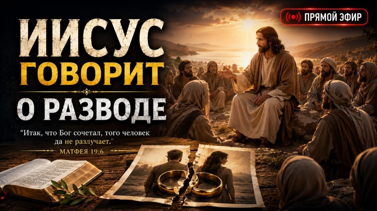 ИИСУС ГОВОРИТ О РАЗВОДЕ