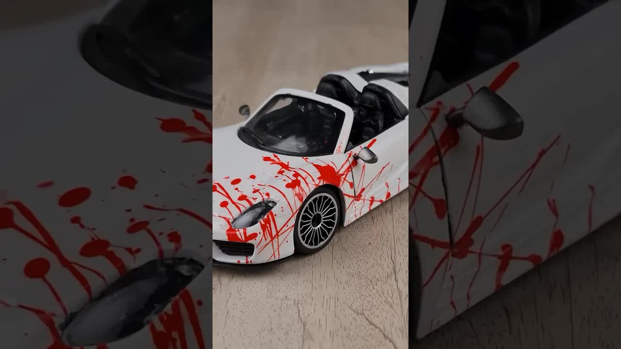 Одна из самых безумных покрасок моего Porsche Spyder