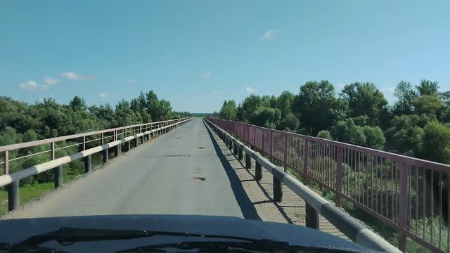Витимский мост у деревни Лыбаево