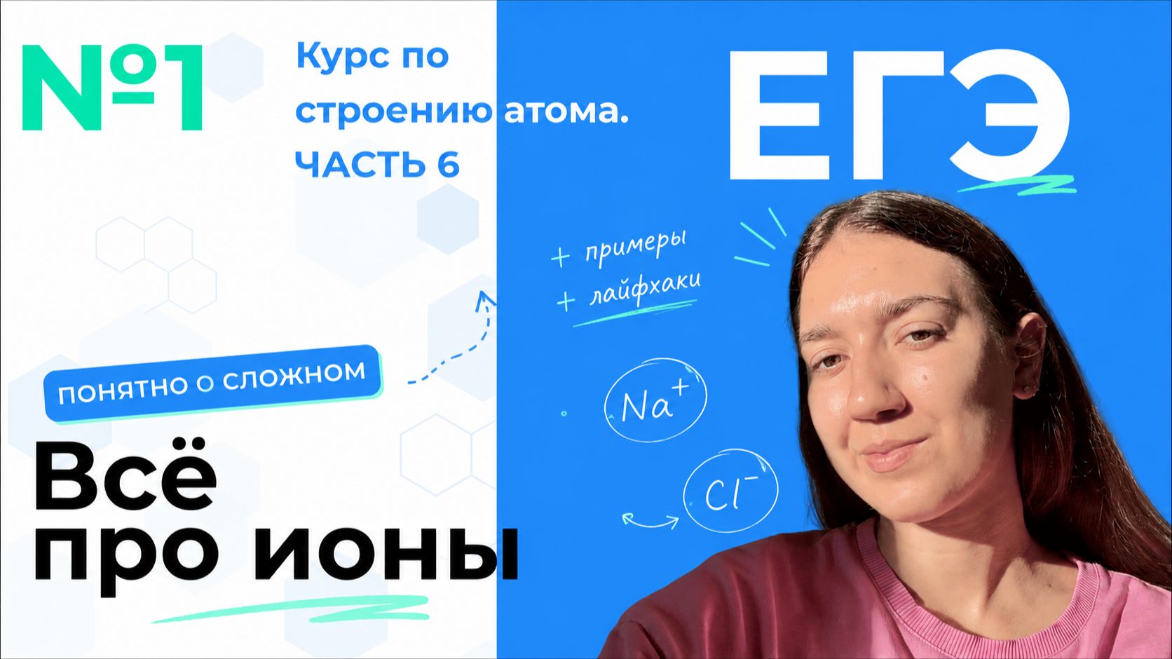 Всё про ИОНЫ за 12 минут  Разбираем 1 задание ЕГЭ с нуля  Катионы анионы октет  репетитор