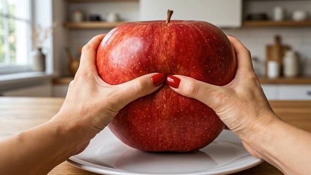 Гигант фрукт AI ASMR