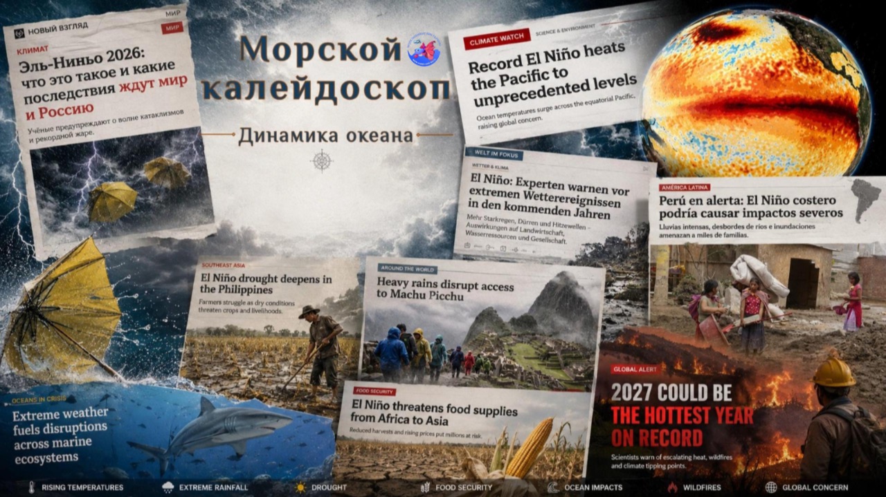 Мировой океан в движении Август 2026  Что скрывает пульс планеты
