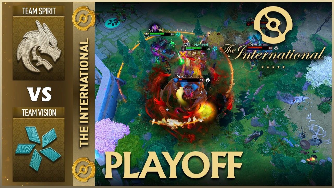 21.08.2026  ХАЙЛАЙТЫ  Team Spirit vs Team VISION  Плэй-офф  Этап 2  The International 2026