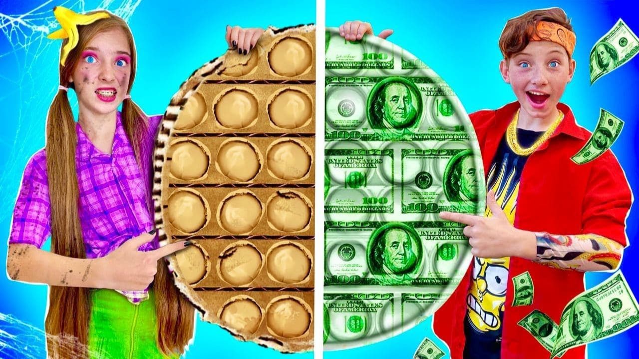 Я Влюбилась В Богатого Парня!  Богатый Парень VS Бедная Девушка в Школе