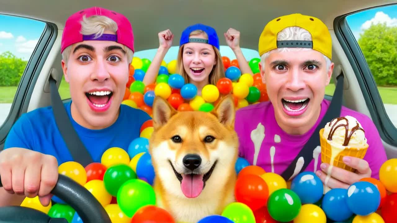 24 ЧАСА В ФУРГОНЕ !!