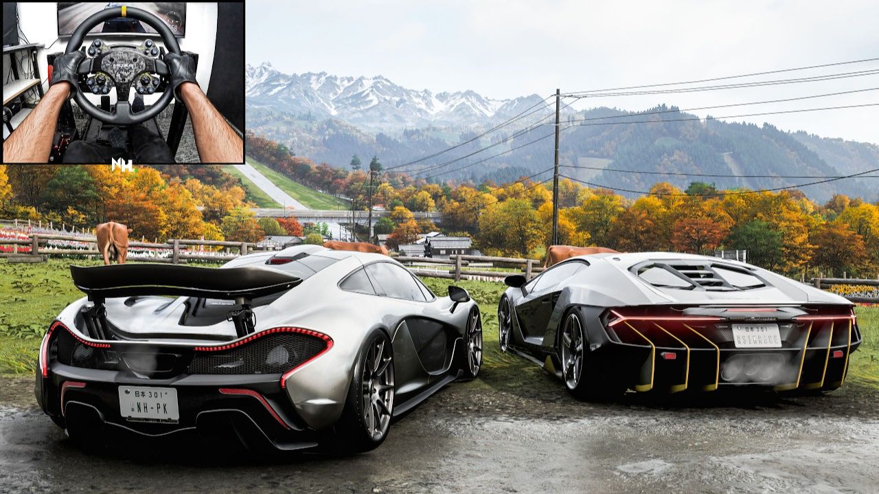 Lamborghini Centenario  McLaren P1 Forza Horizon 6