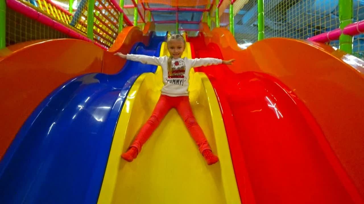 Развлекательный центр для Детей с горками и батутами   Indoor Playground for kids
